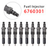1983-1994 Ford Non Powerstroke IDI 6.9L 7.3L 8Pcs Fuel Injector 6760301 780435 Generic