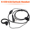 K-030-626 Earhook Headset For TK-208 TK-220 TH-D7 TH-F6 RPU416A KG-UVD1 TG-K4AT