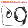 K-030-626 Earhook Headset For GP2000 CP88 SP10 PRO1150 P040 MAG ONE A6 V318