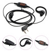 K-029 Two-Color 636 Earhook Headset For TK-208 TH-D7 RPU416A KG-UVD1 TG-K4AT