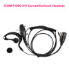 ICOM F1000-011 Curved Earhook Headset For ICOM A16 IC-F3230 F4230D F1100 F2100D