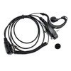 ICOM F1000-011 Curved Earhook Headset For ICOM A16 IC-F3230 F4230D F1100 F2100D