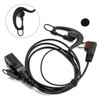 ICOM A24/25-020 Earhook Headset For ICOM A25CE A25N A24 Walkie-Talkie Radio
