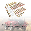 1997-2006 Jeep Wrangler TJ Control Arm Front and Rear w/Cam Bolt Delete and Flag Nuts RO-0034/1025/1030 Generic