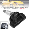 2008-2019 Opel Zafira C Insignia Astra J Corsa Adam 1X TPMS Tire Pressure Sensor 13598775 Generic