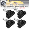 2008-2019 Opel Zafira C Insignia Astra J Corsa Adam 4X TPMS Tire Pressure Sensor 13598775 Generic