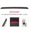 2008-2015 Audi A4 Avant B8 (8K5) Rear Brake Light Auxiliary Third Stop Lamp Light 8K9945097 Black Generic