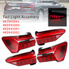 2019-2023 Audi A6 C8 4PCS Left Right Outer Inner LED Tail Light Assembly 4KD945093 4K5945093 Generic
