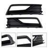 2016-2019 VW Passat B8 2PCS Fog Light Lamp Grille Cover 561854661M Gloss Black Generic