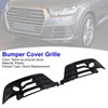 2016-2019 Audi Q7 S-line 2PCS Front Bumper Fog Light Grille Cover 4M0807681E Generic