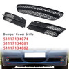 2006-2008 BMW 3 Series E90 E91 Front Bumper Lower Grille Set 51117134074 Generic