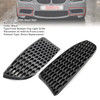 2009-2011 BMW 3 Series E90 E92 E93 M3 Style Front Bumper Fog Light Grille Black Generic