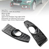 Front Bumper Fog Light Grille For BMW 3 Series E90 E92 E93 M3 Style 2009-2011