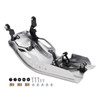 2024-2026 Scrambler 400 X/XC Aluminum Sump Guard Skid Bash Plate Silver Generic