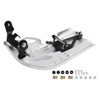 2024-2026 Scrambler 400 X/XC Aluminum Sump Guard Skid Bash Plate Silver Generic