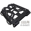 2018-2025 BMW F750GS F850GS Aluminum Top Rack Luggage Carrier Plate Black Generic