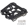 2018-2025 BMW F750GS F850GS Aluminum Top Rack Luggage Carrier Plate Black Generic