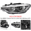 2016-2019 BMW 3 Series F30 320i 330i 340i Left LED Headlight 63117419629 Generic