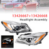 2014-2017 Buick Regal HID Xenon Left+Right Headlight 13426667 13426668 Generic