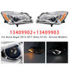2014-2017 Buick Regal Halogen Left+Right Headlight 13409902 13409903 Generic