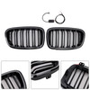 2012-2014 BMW 1 Series F20 F21 2PCS Front Bumper Kidney Grille Generic