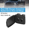 2016-2021 Ford Navigator Dual USB Charger Connector Outlet Cover Door Lid Hinge FB5Z-19A495-AB Generic