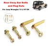 1997-2006 Jeep Wrangler TJ LJ Rear Sway Bar Bolts and Flag Nuts Generic
