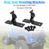 1987-1995 Jeep Wrangler YJ Rear Seat Mounting Brackets Fold and Tumble Generic