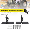 1987-1995 Jeep Wrangler YJ Rear Seat Mounting Brackets Fold and Tumble Generic