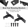 1976-1986 Jeep CJ Rear Seat Mounting Brackets Fold and Tumble Generic