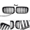 2010-2014 BMW X3/X4 F25/F26 Front Bumper Kidney Grille Gloss Black Generic