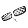 2007-2014 BMW X5 X6 Front Bumper Kidney Grille Gloss Black Generic
