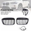 2016-2019 BMW X1 F48 F49 2PCS Gloss Black Front Kidney Grille Generic