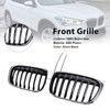2016-2019 BMW X1 F48 F49 2PCS Gloss Black Front Kidney Grille Generic