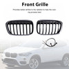 2016-2019 BMW X1 F48 F49 2PCS Gloss Black Front Kidney Grille Generic