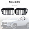 2016-2018 BMW X1 F48 F49 Front Kidney Grille Gloss Black Generic