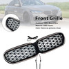 2021-2024 BMW 5 Series G30 G31 G38 Diamond Front Kidney Grille With Camera Hole Generic
