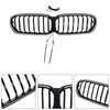 2021-2024 BMW 5 Series G30 G31 G38 Front Kidney Grille Gloss Black Generic