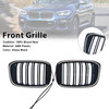 2018-2021 BMW X3 X4 Front Kidney Mesh Grille Gloss Black Generic