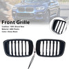 2018-2021 BMW X3 X4 Front Kidney Grille Gloss Black Generic
