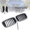 2018-2021 BMW X3 X4 Front Kidney Grille Gloss Black Generic