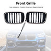 2018-2021 BMW X3 X4 Front Kidney Grille Gloss Black Generic