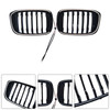 2018-2021 BMW X3 X4 Front Kidney Grille Gloss Black Generic