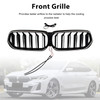 2020-2025 BMW 6 Series G32 Double Slat Black Front Kidney Grille Generic