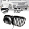 2019-2022 BMW X7 G07 Double Slat Gloss Black Front Kidney Grille Generic