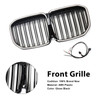 2019-2022 BMW X7 G07 Double Slat Gloss Black Front Kidney Grille Generic