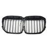 2019-2022 BMW X7 G07 Double Slat Gloss Black Front Kidney Grille Generic