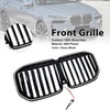 2013-2026 BMW X7 G07 Black Single Line Front Bumper Grille Gloss Black Generic