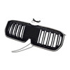 2023-2025 BMW X1 U11 U12 Double Slat Black Front Bumper Kidney Grille Generic