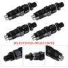 4Pcs Fuel Injector For Mazda BT50 2.5 B-Series Ford Courier 2.5L WL0213H50